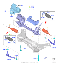 G3GZ3504FE-Gear assy-steering