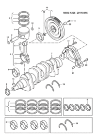 96666389-CONNECTING ROD ASSY