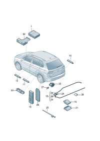 30G962253-Wire, for trunk lid sensor Opening