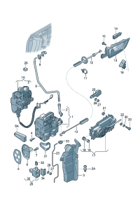 4E1837015AA-Door locking Switch assy-contact  D-25.05.2009