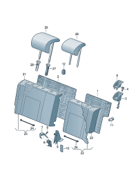 8V088674782V-Bezel, Belt guide