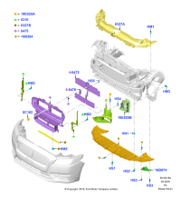 GD9Z8310A-PLATE-AIR GUIDE