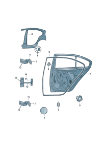 18D833051-Door assy-rr, lh