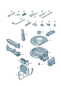 4G0012109A-Support, tool