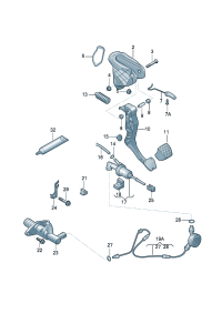 1T1721321-PEDAL-CLUTCH