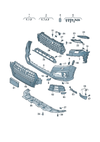 4M0807065D-COVER ASSY, PLASTIC