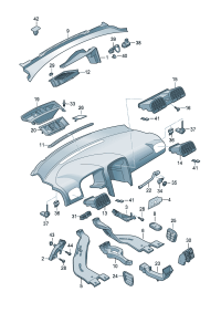 1K1819415B-DEFLECTOR/LH/PASAT/2006-2011