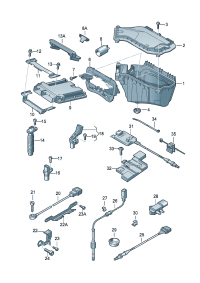 8R0907559D-Control unit-gasoline D-MJ 2010