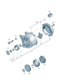021903016X-Alternator 3g Cooperate as needed:  F  7L-A-005 000 *