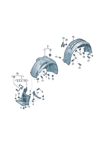 4G8941717E-HOSE-OIL RETURN PIPE