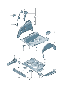 1J5813111G-Deck plate