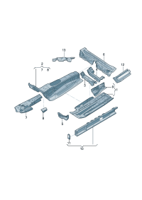 4GD802205-Deck plate