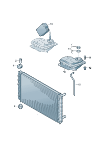 4F0121251R-Radiator cooler & Oil cooler D  -28.07.2008