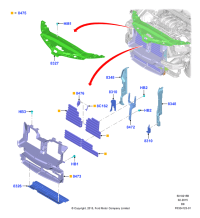 FA1Z16A238A-PLATE-AIR GUIDE