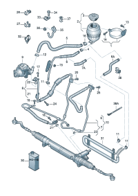 8K0422162P-Bracket, oil tank