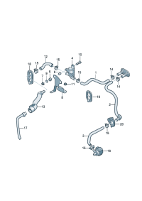 8WD819350A-Coolant hose