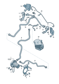 079959231-AIR PUMP, SECONDARY-AUDI A6