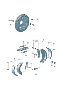377609425B-Plate comp., brake