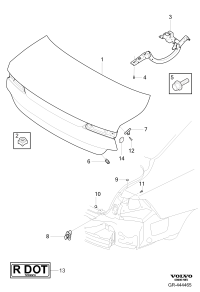 31663100-LID,TRUNK