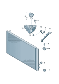 4E0121251-Radiator Cooperate as needed: