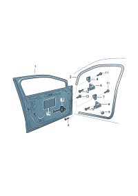 22G837249-LINK-CHECK,REAR DOOR