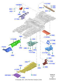 DP5Z5411778A-PLATE-AIR GUIDE