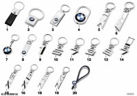 80272344460-Emblem BMW key ring