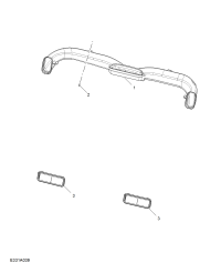 10112770-Deflector assy-body air outlet