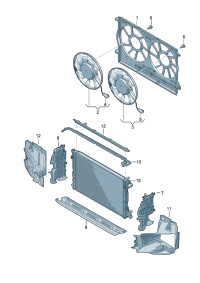 4N0121283AQ-PORSCHE CAYENNEAIR DUCT CENTRE
