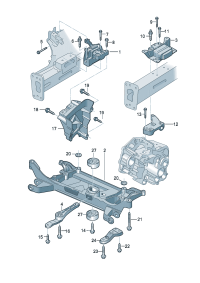 5Q0199262BE-Engine mounting