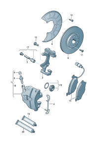 1KD615123-Housing assy-caliper There is an option for this Offer of choice: