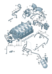 079133185BN-Pipe assy-switch air intake