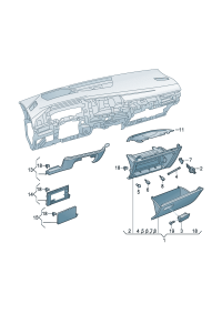 30G8570973HS-Glove box assy Assy. (mishado)
