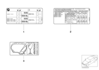 71246775030-Plate, tire pressure