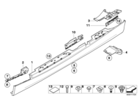 51777046345-Moulding, rocker, rh/lh
