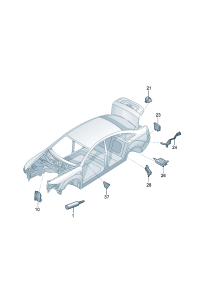 8K0864731A-Seal block Rail
