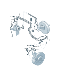 5QD611701B-HOSE-BRAKE RR