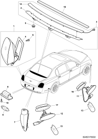 3W5945095F-TAILLIGHT