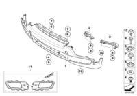 51117172402-Bumper trim fr