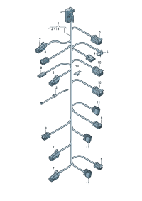 80A971035AT-Harness, Finisher-dr