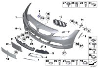 51117203800-Grille cutoff rh