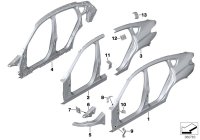 41117385419-Pillar a with sill lh