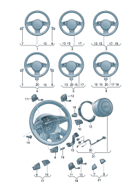 8U0971589A-Harness, Knob &/or Tiptronik Knob
