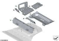 41009880982-Crossmember luggage pan front