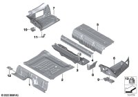 41145A37A97-Board, luggage compartment side, lh