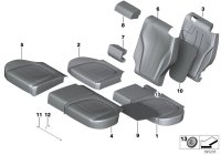 52207319639-Foam seat rr lh
