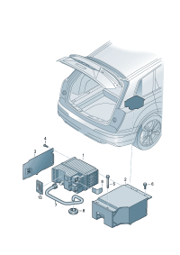 80A915495-Exhaust, battery