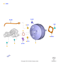 HG9Z9C490C-Manifold-vacuum supply (2.7L DOHC 4V DI GT V6 GAS/FFV)