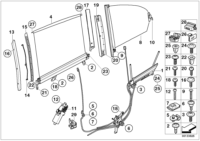 51167013095-Brush cable unit lh