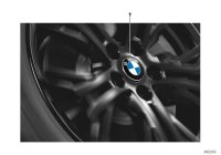 36122455269-Wheel hub cap fixed